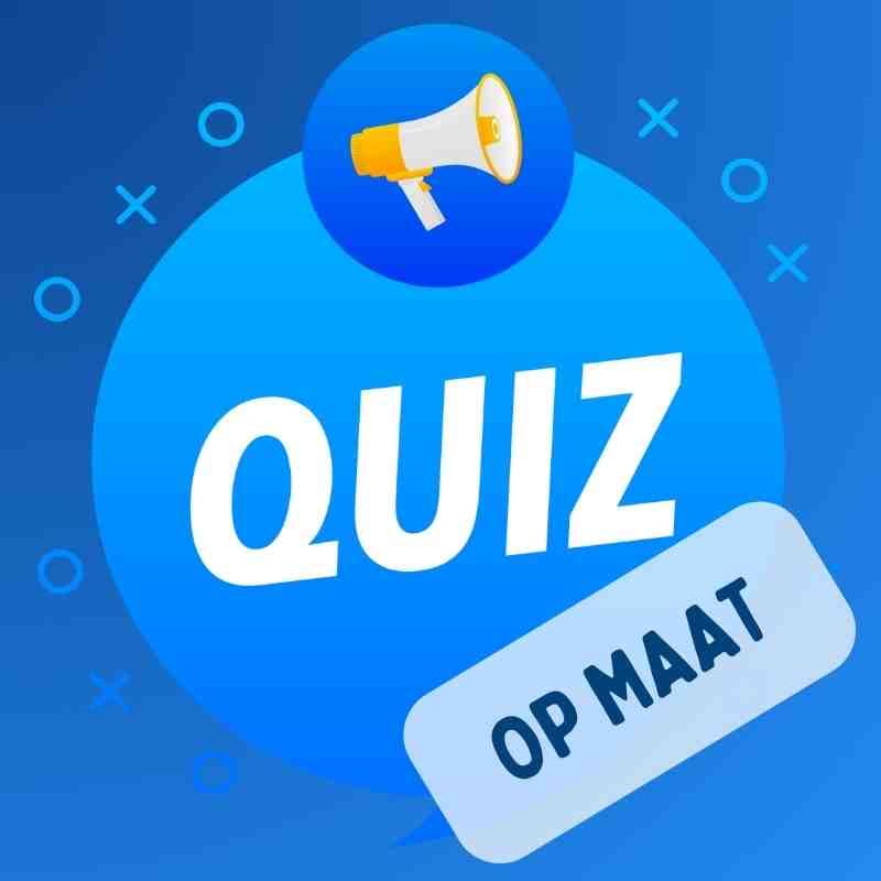 Deelnemers spelen een op maat gemaakte quiz vol uitdagende vragen en interactief plezier, georganiseerd door Spelshows.nl. Ideaal voor teambuilding, bedrijfsfeesten en evenementen
