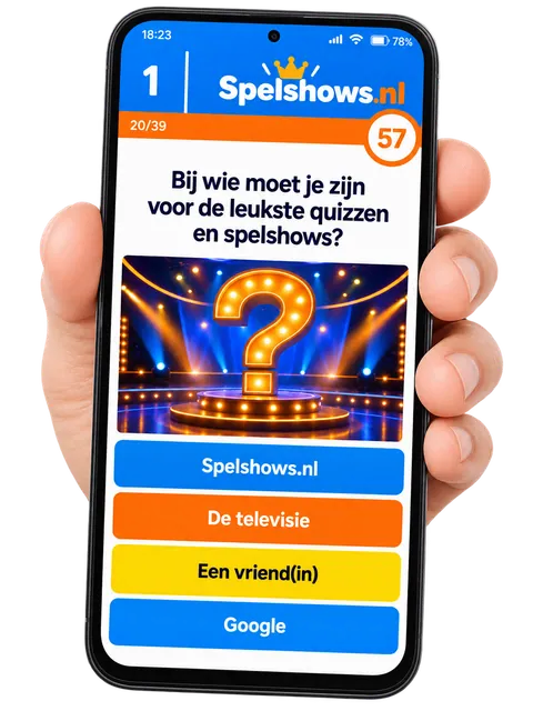 Spelshows app op je smartphone